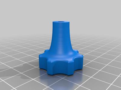 Bed leveling Knob, for short screw  (HEVO)