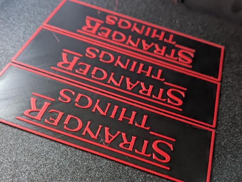 Stranger Things Bookmark