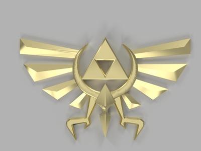 Legend of Zelda : Hyrrule / Triforce Crest