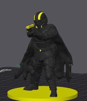 BATTLE DAMAGED Helldivers 2 soldier of liberty