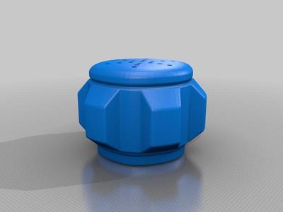  Pommel with sound holes