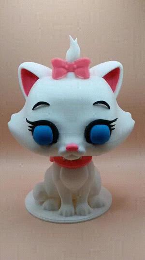The Aristocats Marie Bobble Head