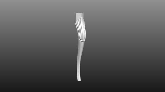 furniture leg 3D cnc