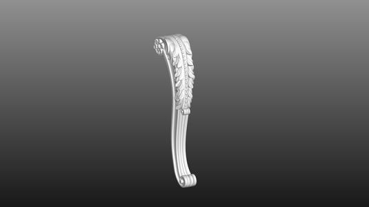 furniture leg 3D cnc