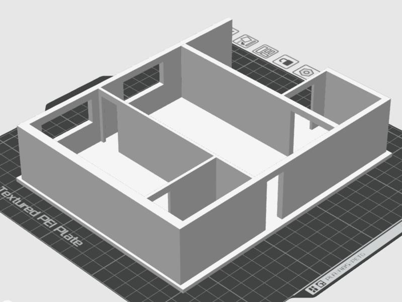 Basic 8mx10m apartment