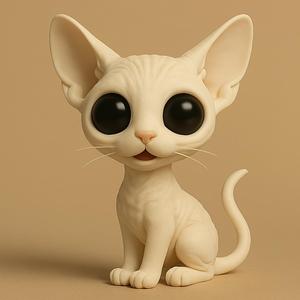Cornish Rex Chibi Moonwind Acrobat