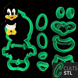 CORTADOR PATOLINO LOONEY TUNES - 7cm