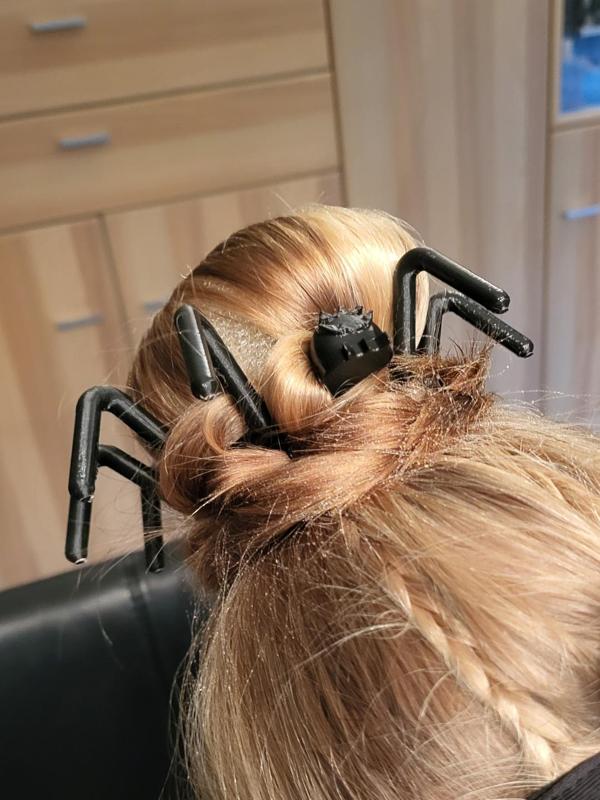 Halloween Haar Spinne