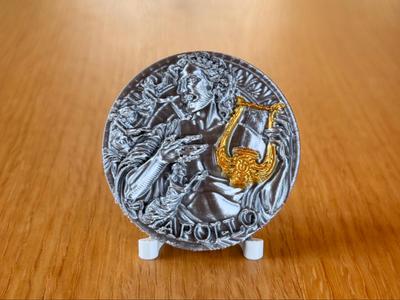 2025 Apollo - 2oz Silver Coin Replica