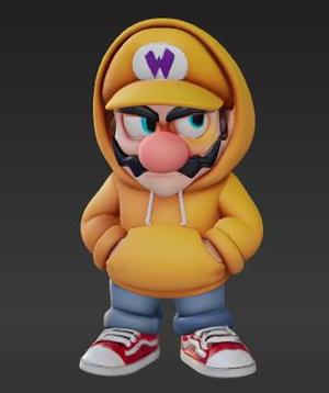 Urban Vibe Wario Fan Art