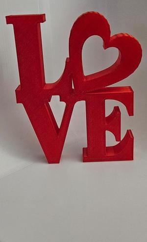 Simple Love sign. fast print