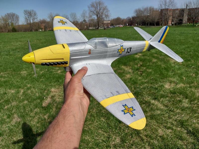 He-112B German WWII fighter 600mm (L3D)