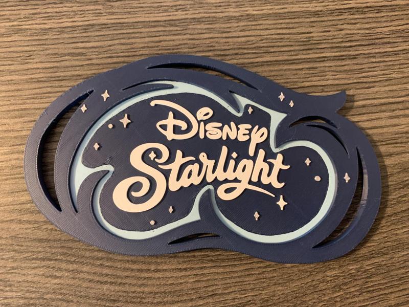 Disney's Starlight Nighttime Parade Photo Sign