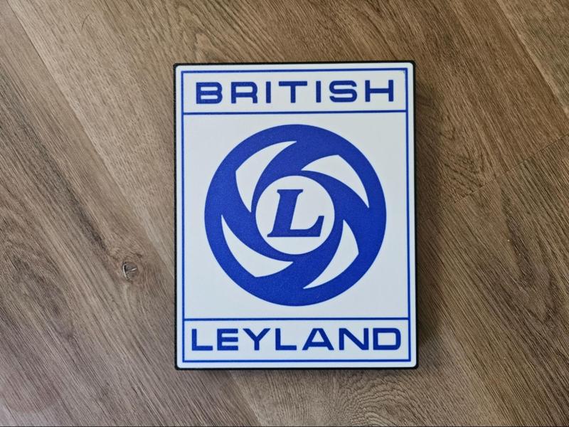 British Leyland LED Lightbox Sign