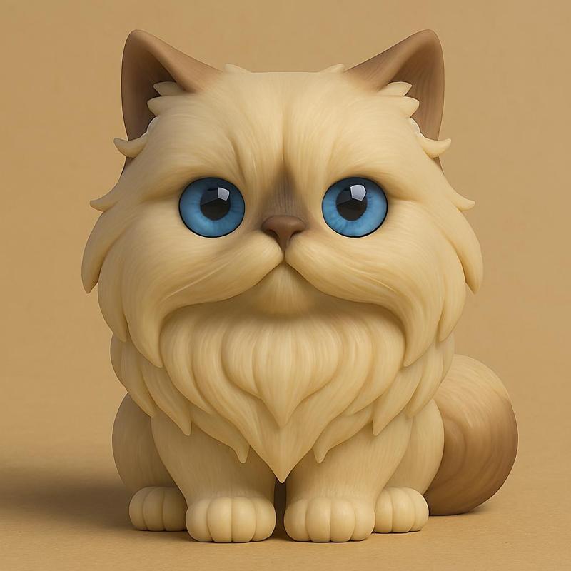 Himalayan Chibi Guardian of the Silent Temple