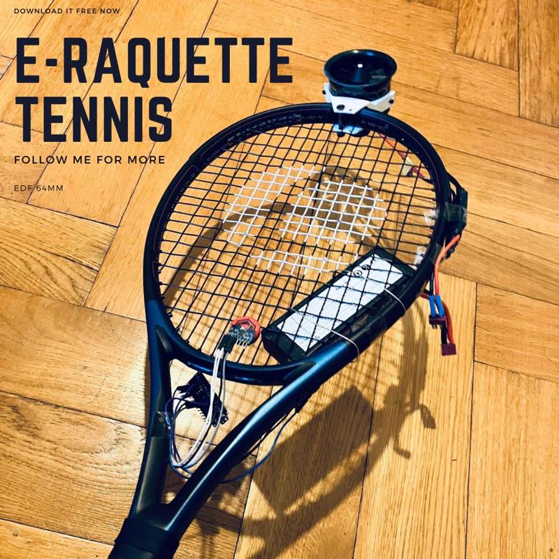 Tennis racket [ Electric ]