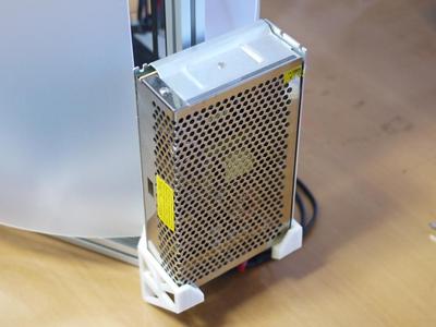 Power Supply Mount for Delta 3D Printer