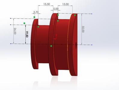 Mold for electric motor windings - Mold para bobinados de motores eléctricos - Mold for electric motor windings