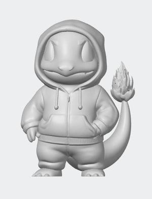 Charmander pokemon street urban vibes