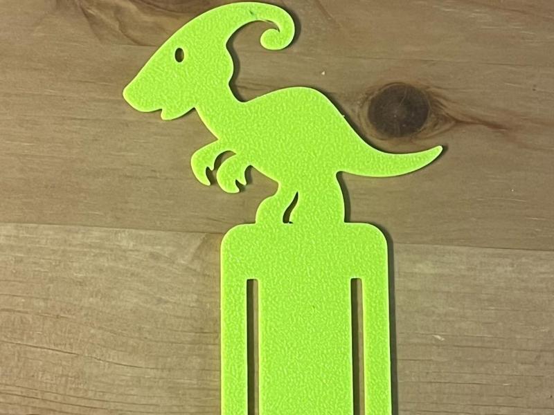 dinosaur bookmark