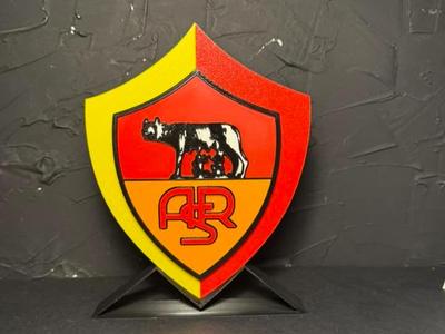 Stemma AS ROMA - 15CM | AMS Ready 