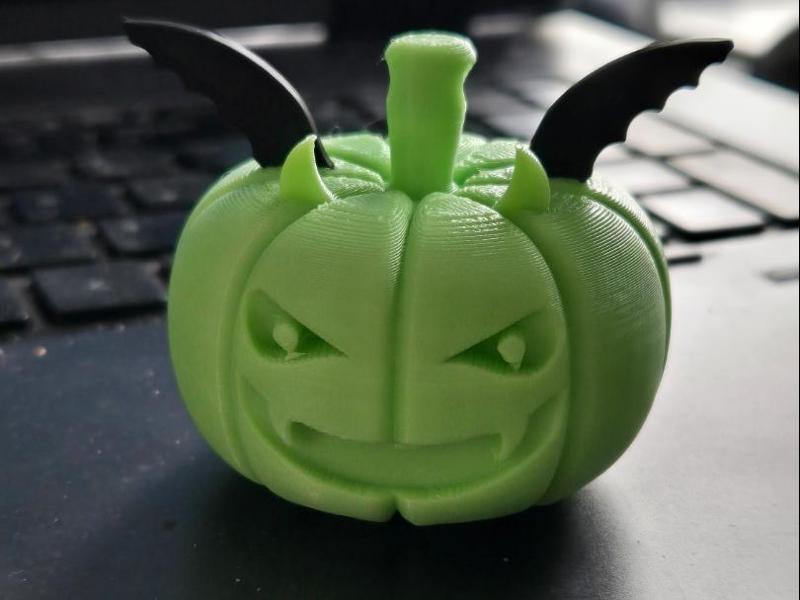 Halloween Pumpkin Keychain