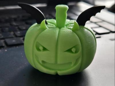 Halloween Pumpkin Keychain