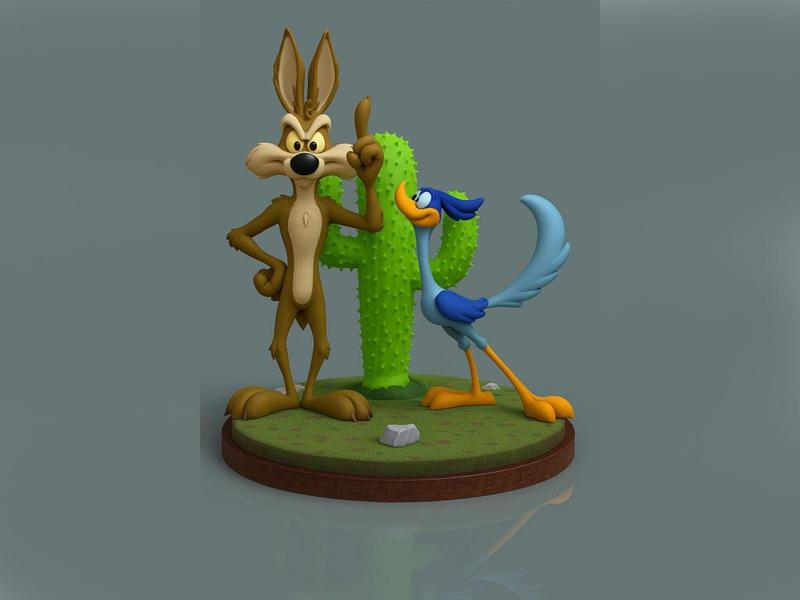 Road Runner and Coyote