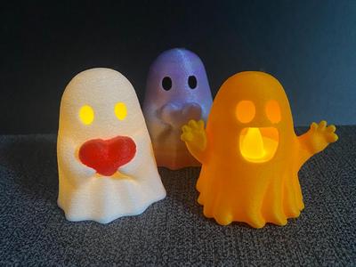 Halloween-Ghost-Tealight Holder