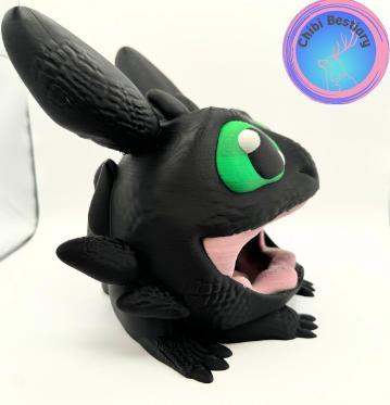 Toothless Big Mouth Dragon Bowl