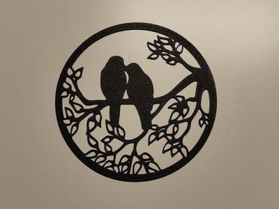birds in love Wall Art