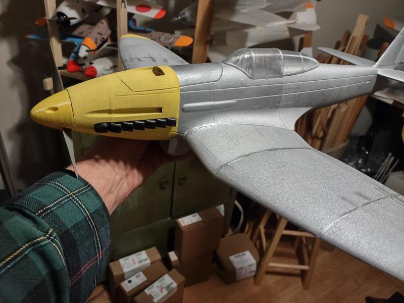 HE-112B German WWII Fighter 800mm (L3D)