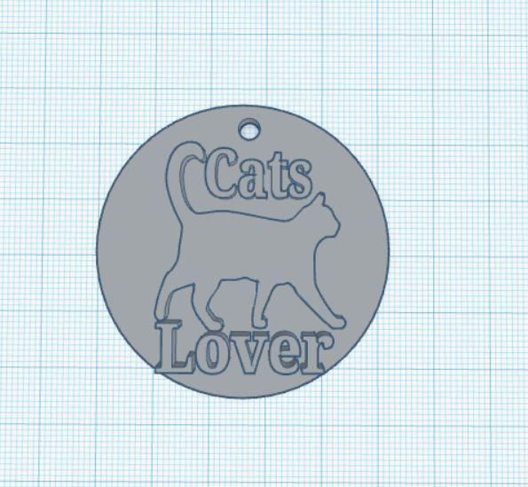 Cats lover Keychain