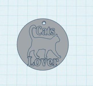 Cats lover Keychain
