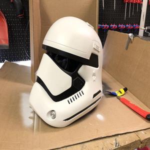 Star Wars Episode 7 First Order Helmet (wearable) !!!!old version!!!!