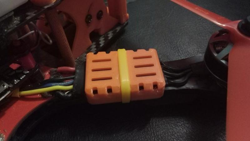 Kiss 24a esc guard (3 designs)