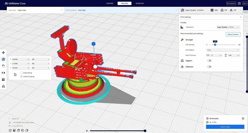 Machine gun ship deck