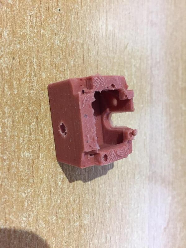 Form für Silikon Hitzeschutz Heizblock 20x16x11,5