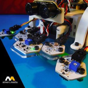 Soportes infrarrojos hexagon para printbot Evolution