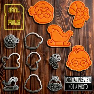[10% OFF] COOKIE CUTTERS - 4 MODELS - CHRISTMAS THEME