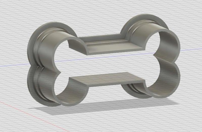 Dog Bone Cookie Cutter