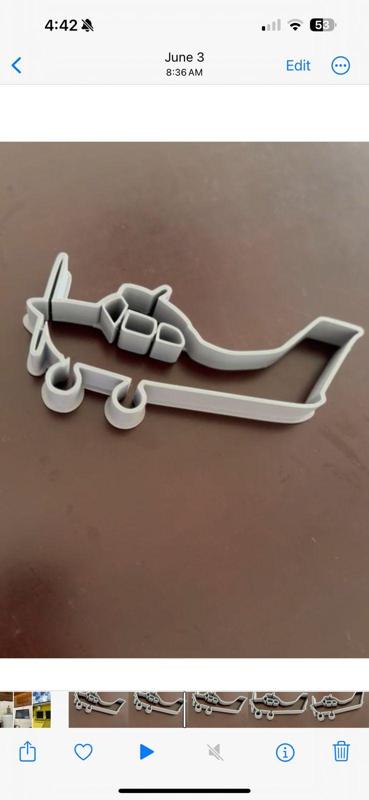 Cesna Cookie Cutter