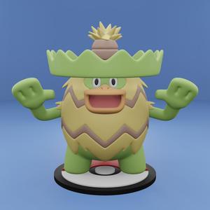 Pokemon No. 272 Ludicolo