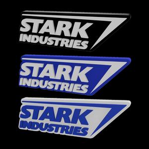 3D MULTICOLOR LOGO/SIGN - Stark Industries