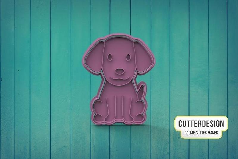 Puppy Cookie Cutter Dog