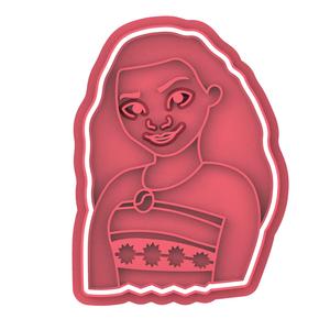 MOANA DISNEY COOKIE CUTTER 8cm