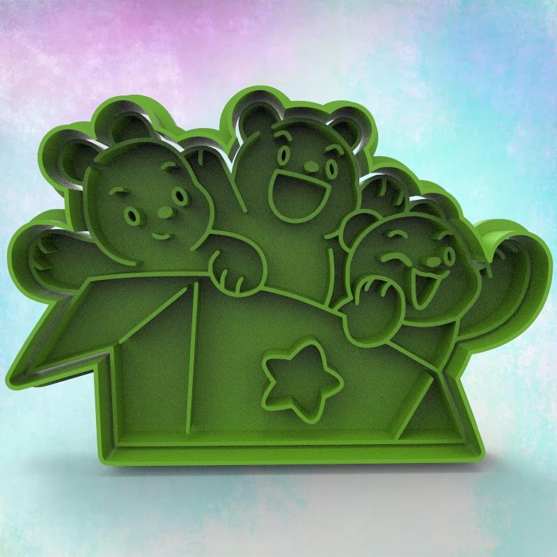 OUTRAGEOUS BABY COOKIE CUTTER | WE BABY BEARS