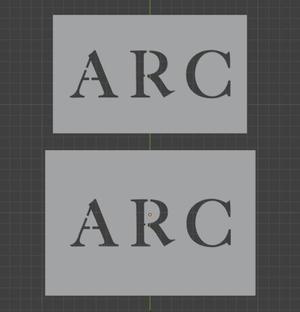 ARC Intercooler Stencil 1/24