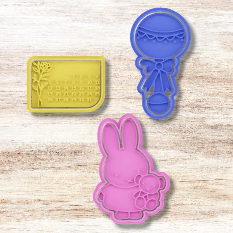 COOKIE CUTTER set baby baby shower set of 3