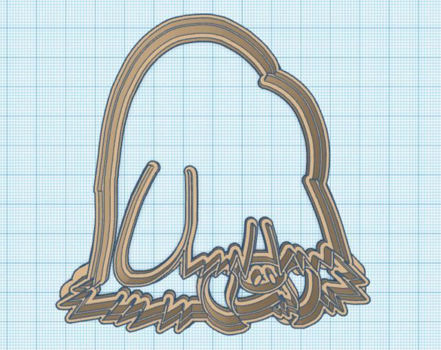 Pokemon: Piloswine Cookie Cutter